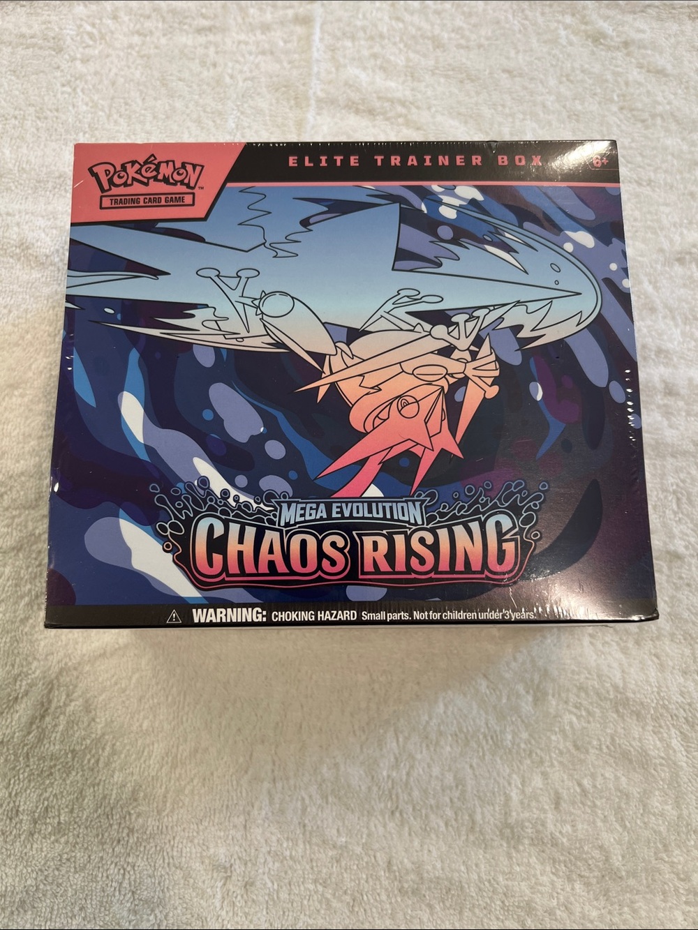 Pokemon Chaos Rising Elite Trainer Box - Blue, Pink, Purple